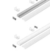 Immagine di Profilo In Alluminio Da Superficie Pix Per Strip Led 2 metri Gea Led