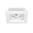 Immagine di Faretto Incasso In Gesso A Scomparsa Quadrato 10x10 cm Horus GFA591 Gea Led