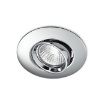 Immagine di Faretto Da Incasso Tondo Orientabile Ariel Cromo GFA002 Gea Led