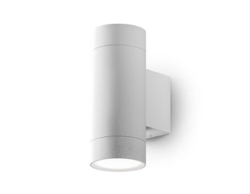 Immagine di Applique Da Esterno Luce Sopra E Sotto GU10 Lily Bianco GES1064 Gea Led