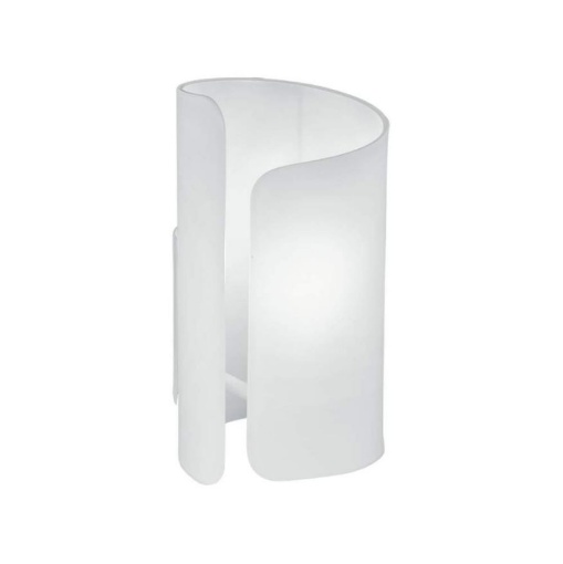 Picture of Lampada In Vetro Curvo Bianco 1xE27 Imagine Fan Europe