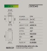 Picture of Segnapasso Incasso Quadrato Calpestabile Led 5W IP68 Eostre GES543 Gea Led