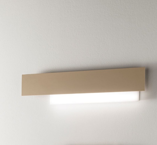 Immagine di Applique Moderna Led 25w Doha A/G Tortora 70cm Gea Luce