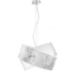 Picture of Lampadario Moderno Vetro Foglia Argento Camilla S/G Gea Luce