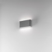 Immagine di Applique Da Esterno Biemissione Wallet mm 175x90x30 LED 20W Antracite Isyluce 505-20