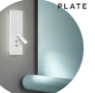 Immagine di Applique Doppia Luce Piastra + Spot Led Orientabile e Presa USB Plate Perenz 6638 B LC