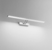 Immagine di Applique Da Quadro Specchio Snodabile Led 18w cromo 89cm Isyluce 940