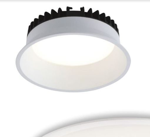 INTEC LIGHT Xanto faretto LED ad incasso quadrato 30W