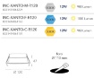 Picture of Faretto Da Incasso Xanto Rotondo 12 cm Led 12w Intec Light