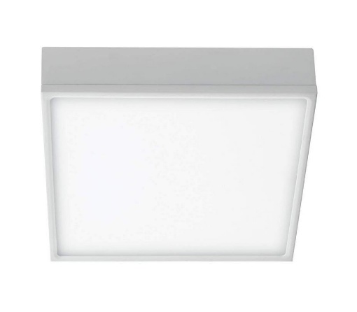 Immagine di Plafoniera Moderna Quadrata Bianca Led 36w 3000k 4000k 21x21 cm