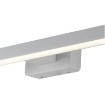 Immagine di Applique Led Moderna Da Specchio Bagno Lancer Bianco IP54 Intec Light