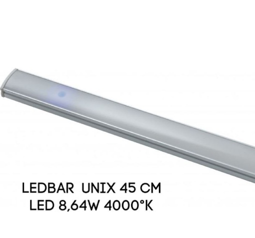 Immagine di Barra sotto pensile Led 8,64w Unix 45 cm Intec Light