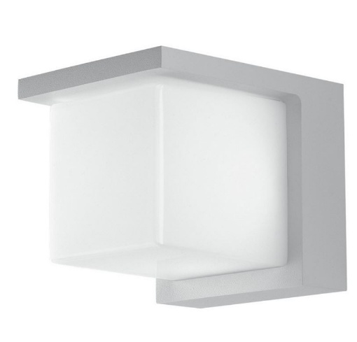 Immagine di Lampada A Parete Cubo Da Esterno Led CCT 12w Nismo IP44 Intec Light