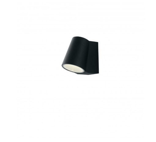 Immagine di Lampada Parete Per Esterni Cono Nero Led 4000k Sintesi IP44 Intec Light