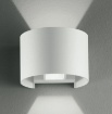 Immagine di Applique Led CCT Da Esterno Fascio Luce Regolabile Delta Bianco IP54 Intec Light