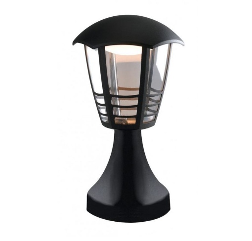 Immagine di Lampioncino Led Basso Da Esterno Nero Cloe 29 cm Intec Light