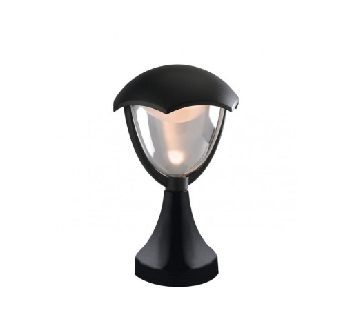 Immagine di Lampioncino Basso Led Da Esterno Nero Megan 31 cm Intec Light