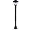 Immagine di Lampioncino Led Da Esterno Nero Megan 100 cm Intec Light