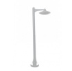 Immagine di Lampione Da Esterno Moderno Bianco 91 cm Led 4000k Alyson Intec Light