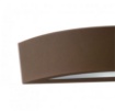 Immagine di Applique Da Esterno Fascia Marrone Corten Luce Up Down Tucson Intec Light