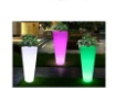 Immagine di Lampada Vaso Da Giardino Led RGBW 60 cm Con Telecomando Geco R Intec Light