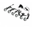 Picture of Kit 6 Segnapassi Led Per Esterno Calpestabili Incasso 23 mm Parete Pavimento Rider Intec Light