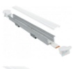 Immagine di Profilo In Alluminio Per Strip Led Berlino 1 mt Intec Light