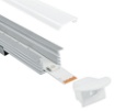 Immagine di Profilo In Alluminio Per Strip Led Berlino 1 mt Intec Light