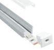 Immagine di Profilo In Alluminio Per Strip Led Roma 1 mt Intec Light