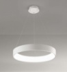 Immagine di Sospensione Cerchio Led Band Diodi D.80 cm Bianca 2071 Affralux