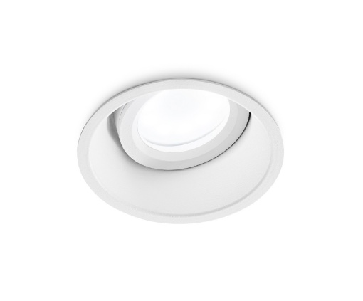 Immagine di Faretto Incasso Tondo Orientabile 85mm Bianco Ottica Rientrata GU10 GFA230 Gea Led