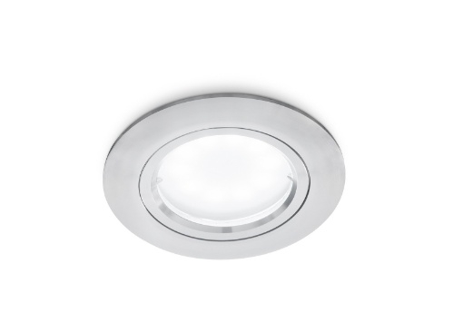 Immagine di Faretto A Incasso Rotondo IP44 Era Alluminio GFA312 Gea Led