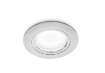 Immagine di Faretto Tondo Da Incasso Alluminio 78mm IP44 Per Bagno Led GU10 GFA312 Gea