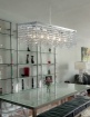 Picture of Lampadario Cromo con Strass e Cristalli Penelope 6xE27 Bonetti