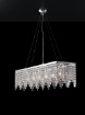 Picture of Lampadario Cromo con Strass e Cristalli Penelope 6xE27 Bonetti