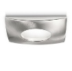 Immagine di Faretto Da Incasso Nichel Squadrato Per Bagno IP65 GFA376 Gea Led