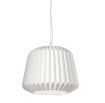 Immagine di Lampadario Colorato Ceramica Plissettata Plumcake Ondaluce