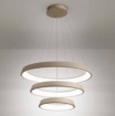 Immagine di Lampadario Moderno 3 Anelli Diodi Sabbia Led 102w 2051 Affralux