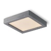 Immagine di Plafoniera Led 24W Quadrata In Cemento Rock Intec Light