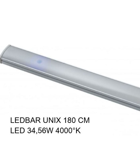 Immagine di Barra sotto pensile Led 34,56w Unix 180 cm Intec Light