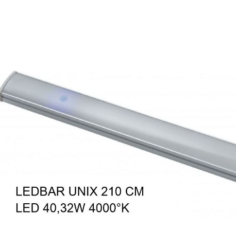 Immagine di Barra sotto pensile Led 40,32w Unix 210 cm Intec Light