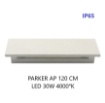 Immagine di Applique Da Esterno Led 30w 4000k 120cm Cemento IP65 Parker Intec Light