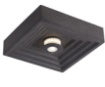 Immagine di Plafoniera Led Vertigo Cemento Grigio 2x5w IP44 Intec Light