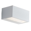 Immagine di Applique Biemissione Twin Bianco 14 cm Led CCT 12w IP54 Intec Light