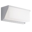 Immagine di Applique Squadrata Led CCT Per Esterni Luxon Bianco IP54 Intec Light