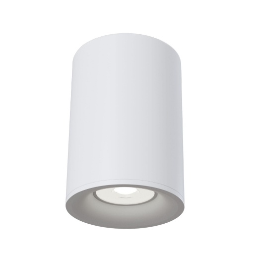 Immagine di Plafone Soffitto Cilindro Bianco GU10 Slim Maytoni