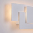 Immagine di Applique Moderna Retro-Illuminazione Led Trame Bianco Maytoni