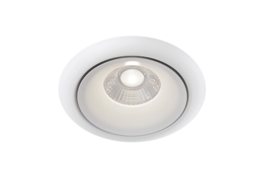 Immagine di Faretto Rotondo da Incasso Moderno Led Yin Bianco Ø8,5 cm Maytoni