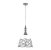 Immagine di Sospensione Elva 1xE27 Diffusore Decorativo Grigio Maytoni