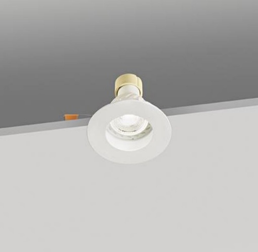 Immagine di Faretto Da Incasso Tondo Per Cartongesso 79mm Simplie Bianco 1xGU10 Isyluce 706